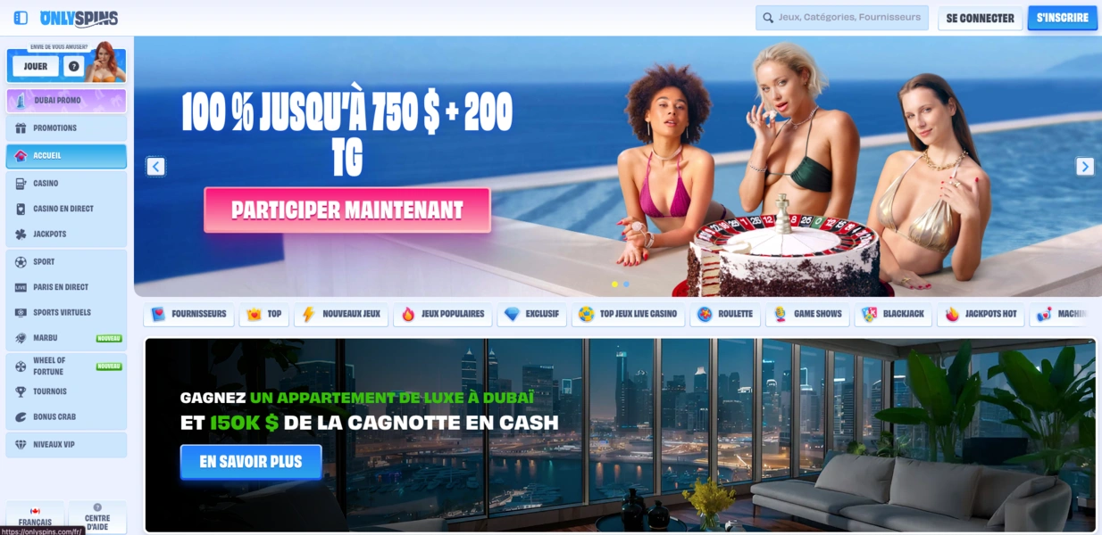 Onlyspins Casino France : Chaque Spin Compte